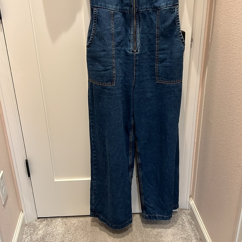 Lucy & Yak Ragan Denim Jumpsuit - Picture 9 of 10